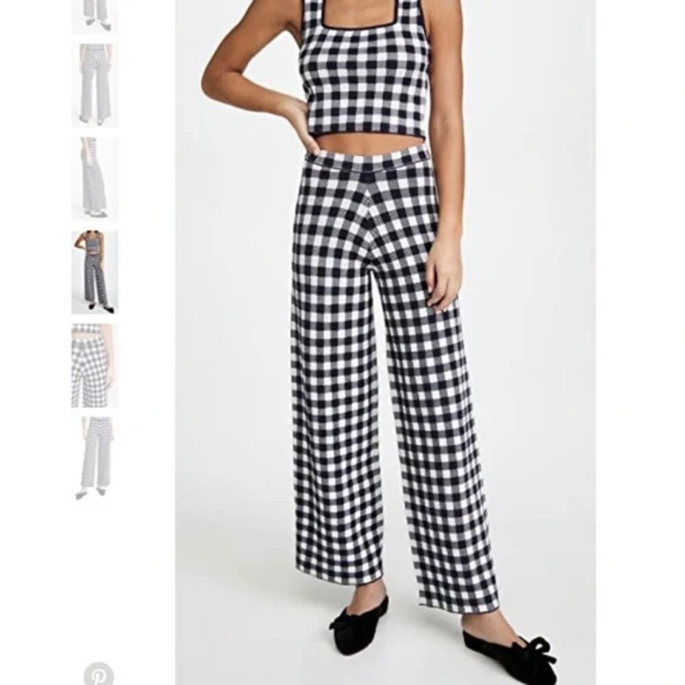 STAUD Avalanche Checkered Pants